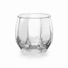 Picture of Jubilee Rock Set of 6 Tumblers 300ml Modern Cut Design Drinking Glasses for Water Whisky Cocktails and Iced Beverages Decorative Geometric Pattern Table Glassware