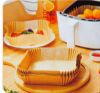 Picture of Air Fryer Parchment Paper 200mm x 45mm 50 Pieces Non Stick Oil Proof Disposable Baking Liners Heat Resistant Paper for Air Fryer Oven Steamer and Frying Pan Kitchen Use